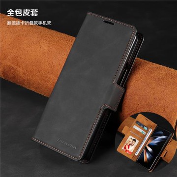 sansung fold 5 case適用三星zfold6手機殼galaxy z fold4保護套zfold3折疊手機殼翻蓋插卡支架外殼男女cover