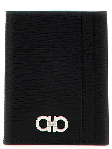 Salvatore Ferragamo 'Revival Gancio' Card Holder