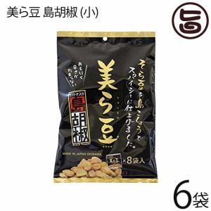 美ら豆 島胡椒 (小) 80g(10g×8包)×6袋 沖縄 土産 沖縄土産 ヒハツ ヒバーチ入り おつまみ