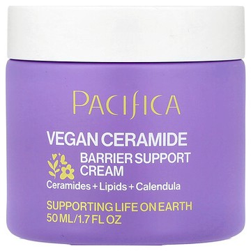 Pacifica, 全素神經酰胺屏障幫助保濕霜，1.7 液量盎司（50 毫升）