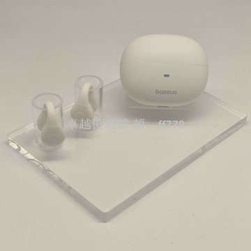 【卓越優選館】倍思AS01開放式耳夾藍牙耳機 無線降噪 原裝正品 白黑粉三色可選 運動通勤舒適配戴