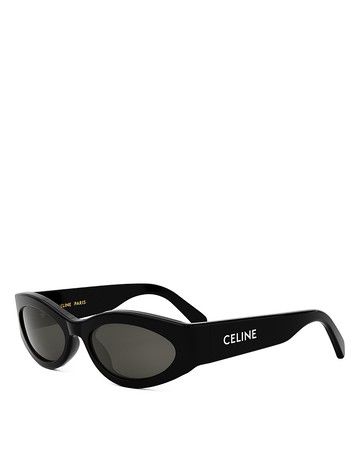 Celine Monochroms Geometric Sunglasses, 56mm