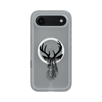 iPhone Air AirX 流變灰 - Animal Silhouette / 動物剪影 - 麋鹿1