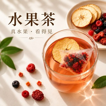 多件優惠｜水果茶系列任選組｜新寶順 無咖啡因水果茶｜果乾水｜冷熱皆宜｜真實水果｜單袋包裝