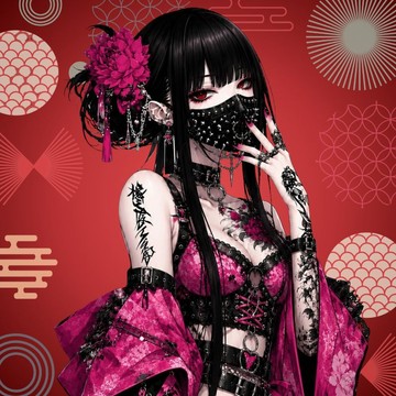 NaChi 原創貼紙【裂嘴女】