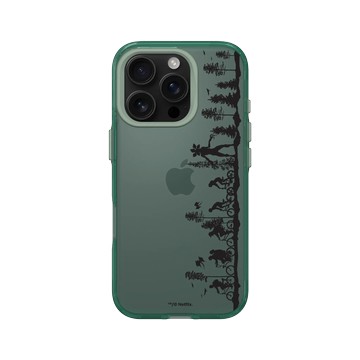 iPhone 16 Pro Clear 憂墨綠 - Stranger Things - 森林搜索