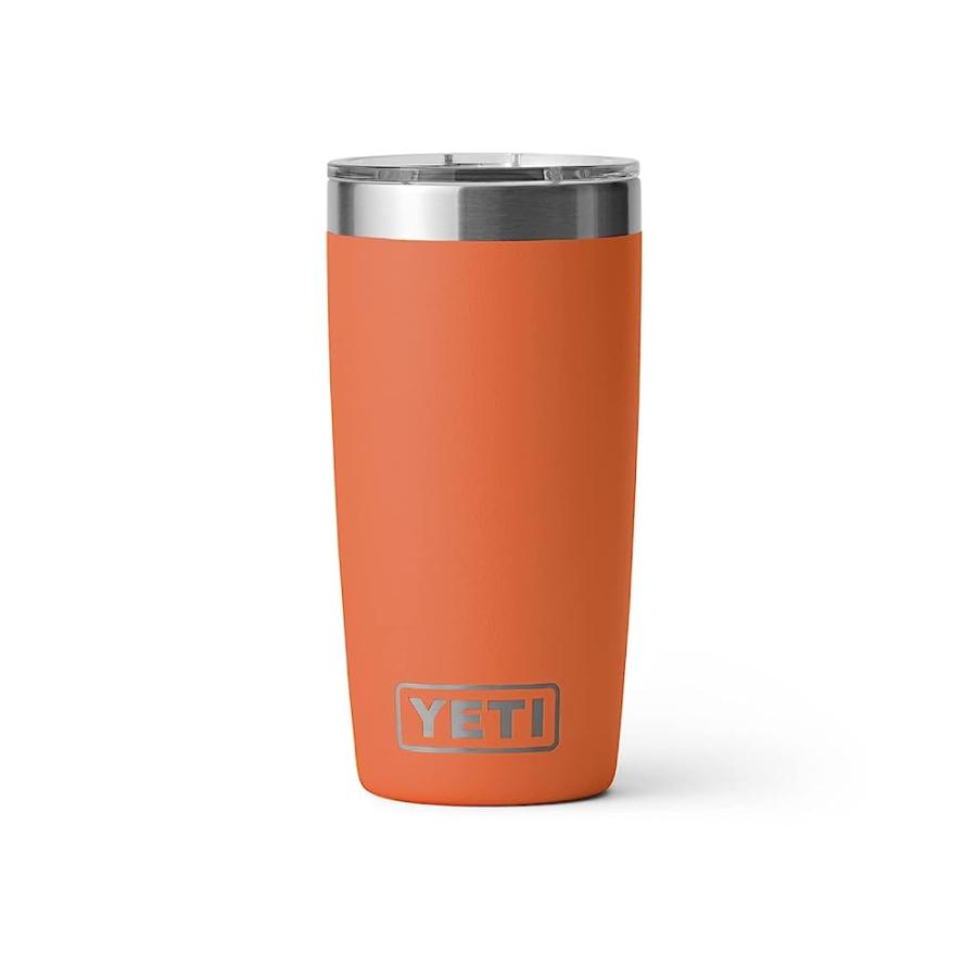 YETI RAMBLER 10 OZ TUMBLER, STAINLESS STEEL, VACUUM INSULATED WITH MAGSLIDER LID, HIGH DESERT CLAY