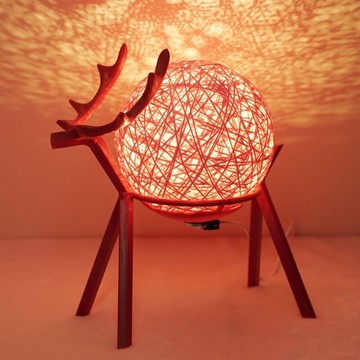 陪嫁燈 網紅結婚臺燈長明燈一對送新娘陪嫁禮物紅色喜慶臥室新婚