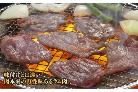 柔らか厚切り生ラムジンギスカン　1ｋｇ（500ｇ×2）たれセット