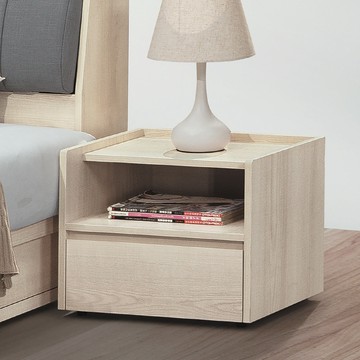 【顛覆設計】林卡洛北美杉木色1.6尺床頭櫃