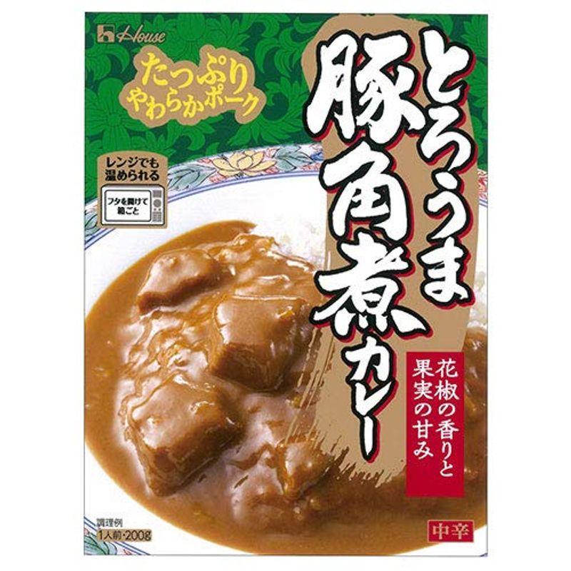 ハウス食品 とろうま豚角煮カレー 200g×30個入×(2ケース)