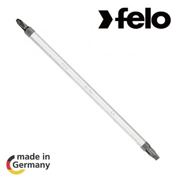 【FELO】專用雙頭起子桿160mm(+)PH2x(+)PH3(06202304)