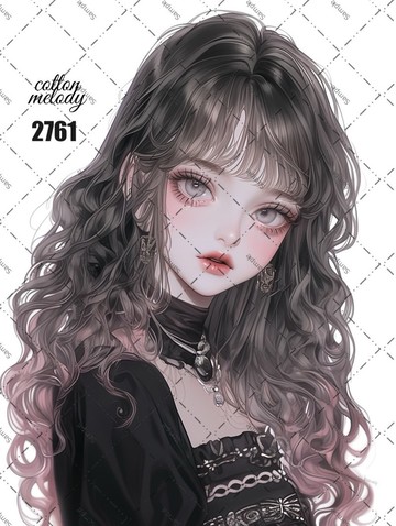 原廠貼紙 no.2761 人物貼紙 原創貼紙 原創人物貼紙 裝飾貼紙 棉旋律