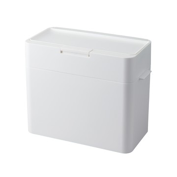 like-it 密封防臭按壓式垃圾桶 9.5L  白色  33.7 x 16.5 x 28.2cm