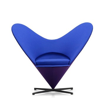 100 週年紀念版｜Heart Cone Chair 愛心甜筒椅（雙色／藍）