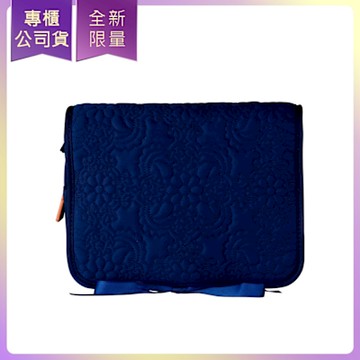 *ESTEE LAUDER雅詩蘭黛 限量款海軍藍可懸掛式旅行包(公司貨)