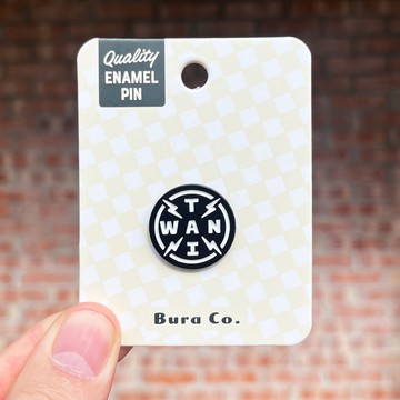 台灣閃電琺瑯徽章 Taiwan Lightning BURA Enamel Pin