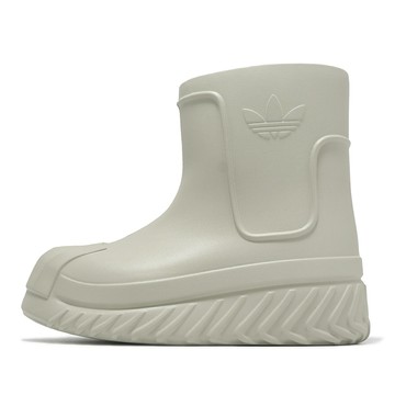 adidas 愛迪達 厚底雨鞋 Adifom Superstar Boot W 女鞋 綠 膠鞋 增高 貝殼頭 休閒鞋