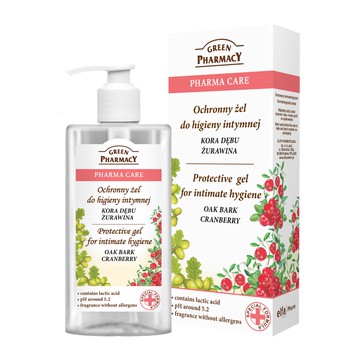 GREEN PHARMACY草本肌曜 蔓越莓水嫩護膚私密潔膚露300ml（新舊包裝隨機出貨）