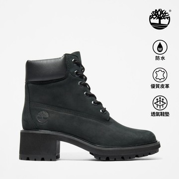 Timberland 女款黑色高跟防水6吋靴|A25C4001
