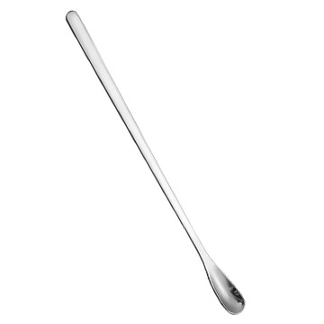 不鏽鋼攪拌勺  長17.8cm，寬1cm  銀色  12支