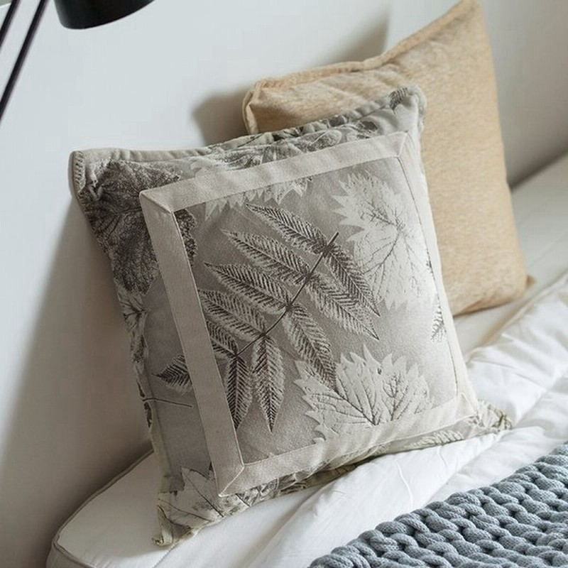 クッションカバー モノトーン リーフ柄 約45 45cm クッション おしゃれ 北欧 マリン リゾート かわいい 正方形 四角 45角 ピロークッション 通販 Lineポイント最大0 5 Get Lineショッピング