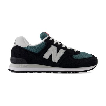 New Balance 復古鞋 NB 574 男款 休閒鞋 運動鞋 慢跑鞋 男鞋 麂皮 經典 復古 黑灰 U574MGH