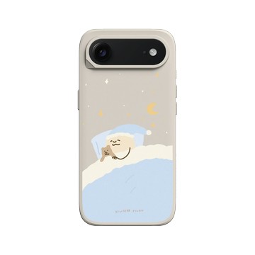 iPhone Air SolidX 貝殼灰 - 咻咻熊 XiuXiubear - 晚安泥