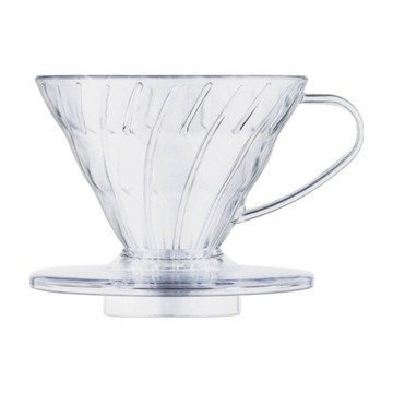 Pearl Horse 寶馬 錐形PP咖啡濾器 1~2人  1個  透明色