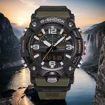 CASIO 卡西歐G-SHOCK Master of G 越野冒險多功能藍牙手錶 GG-B100X-1A3