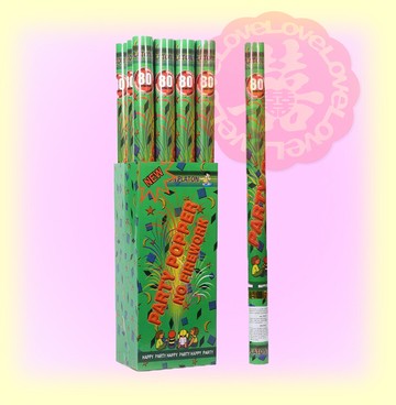 彩花 拉炮 噴彩帶 結婚百貨 婚用禮俗用品 派對 喜慶 妙妙屋禮贈品氣壓彩花(陶鋼管)80cm