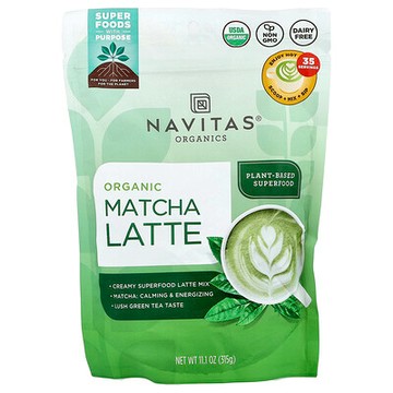 Navitas Organics, 有機抹茶拿鐵，11.1 盎司（315 克）