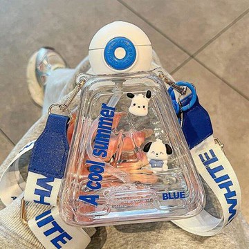 新款顏值大容量tritan夏季水杯女學生運動水杯簡約便攜伴手禮杯子