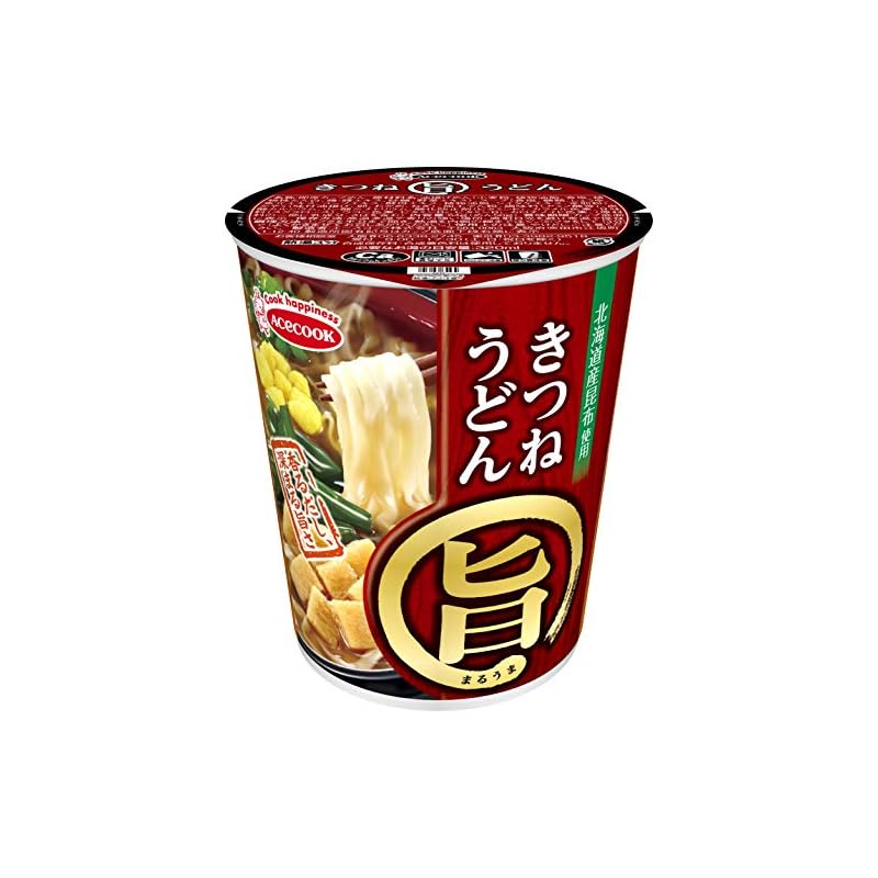 エースコック まる旨 きつねうどん 59g 12個