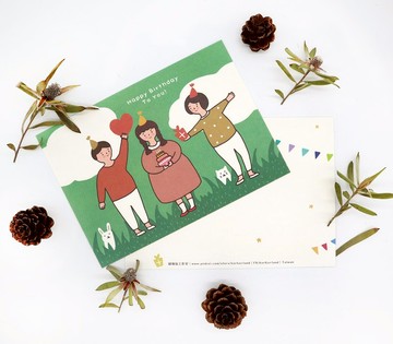 明信片-Happy Birthday To You