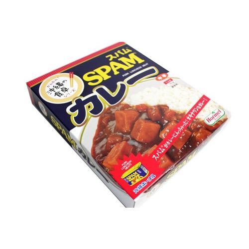 SPAMポーク入りカレー 180ｇ（１人分）中辛 レトルトカレー