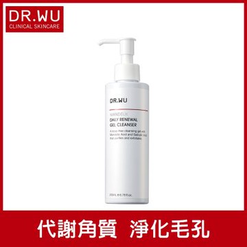 DR.WU 杏仁酸溫和煥膚潔膚露200ML