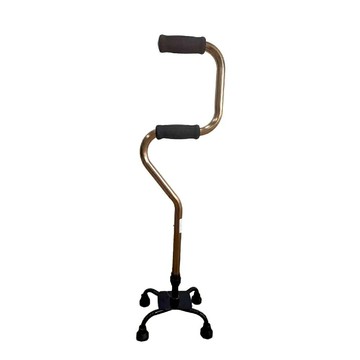 來而康 富士康 醫療用手杖(未滅菌) FZK-2216 弓型 S型四腳拐 四腳拐杖 輔助起身 拐杖 手杖 FZK2216