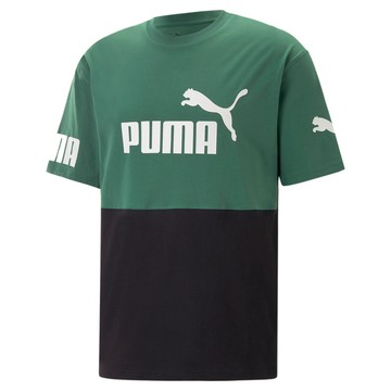 【PUMA】 基本系列Power撞色短袖T恤(M)_男性_67332137__歐規｜官方直營