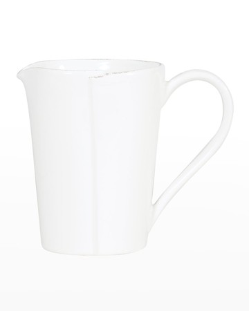 Melamine Lastra White Pitcher