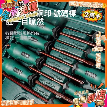 免運 螺絲刀套裝十字一字高硬度工業級家工具強磁梅花改錐起子螺絲批QZZ