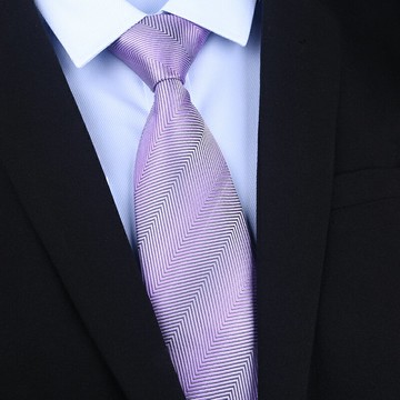 獵尚紫色領帶男正裝8cm商務上班面試職業手打領帶新郎結婚寬