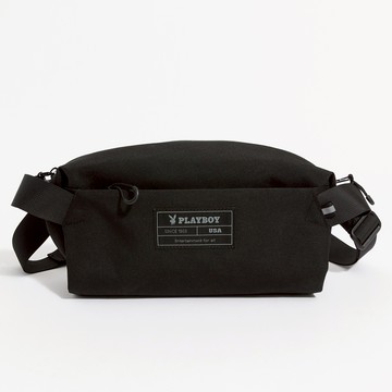PLAYBOY - 斜背包  Edgy系列 - 黑色