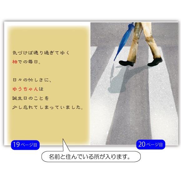 誕生日プレゼント 夫 絵本 40代  30代 50代  旦那 夫 名入れ 名前入り サプライズ  世界に1冊 オリジナル絵本 The birthday