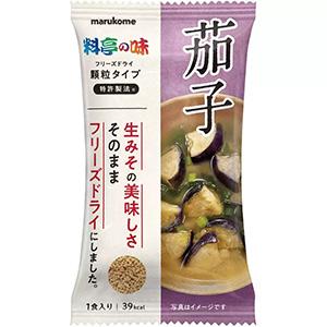 マルコメ フリーズドライ 顆粒みそ汁 料亭の味茄子 80個入 ／食品