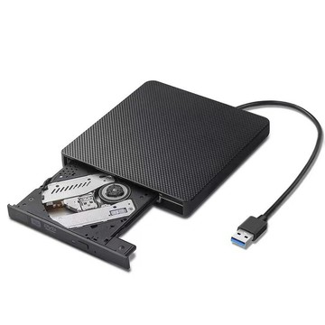 皮革紋 USB3.0外置光驅dvd combo刻錄機 筆記本外置康寶刻錄機鑫弘-3C數碼