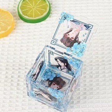 新品速出✨氷の城壁 冰之城牆周邊 氷川小雪 周邊禮物 魔方亞克力周邊立牌透明卡通擺件拼圖定製