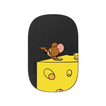 固架 MAX- MagSafe 兼容 黑 - 湯姆貓與傑利鼠 Tom and Jerry - 傑利鼠起司