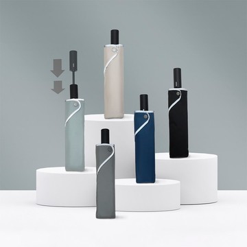 分段推收【特大分節推推反光自動傘】折傘 防水 自動開傘 晴雨傘