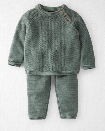 Baby Organic Sweater Knit 2-Piece Set